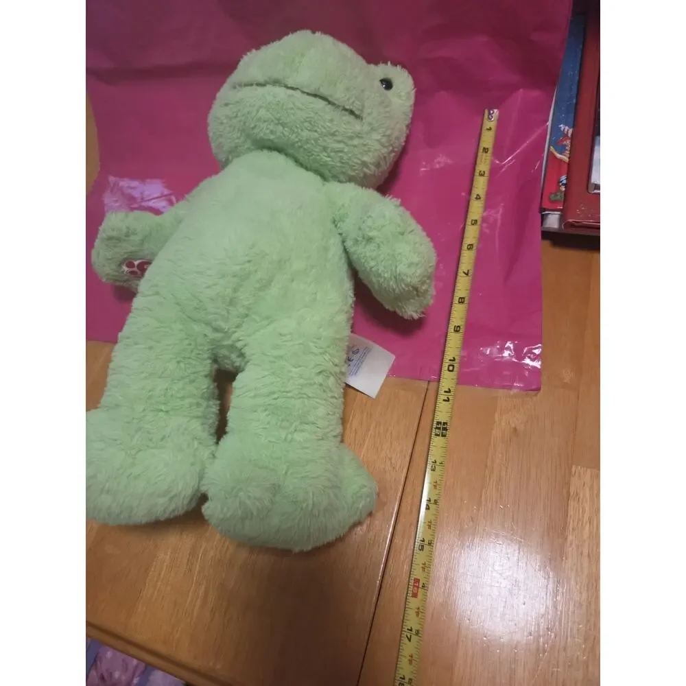 Build A Bear Green Frog Retired Christmas 2020 Plush Stuffed Animal